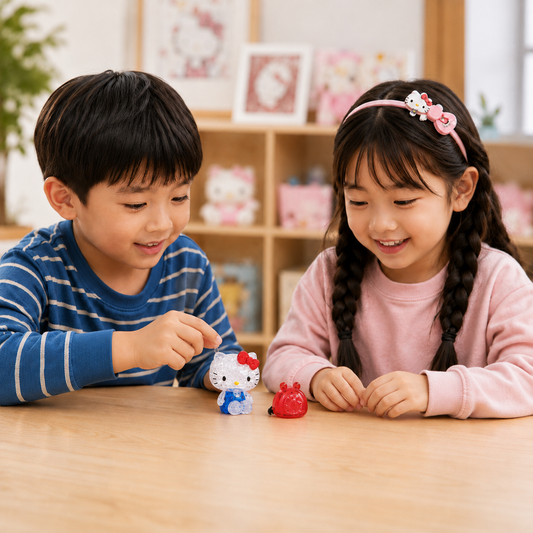 Play N Learn Sanrio Hello Kitty on the Phone 3D Crystal Puzzle | Character Collectible & Spatial Learning