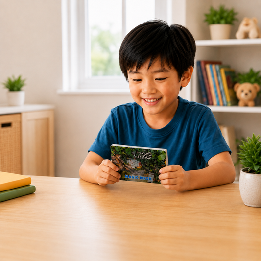 Play N Learn Optical Illusion Magic Moving Picture Book | Visual Science for Kids