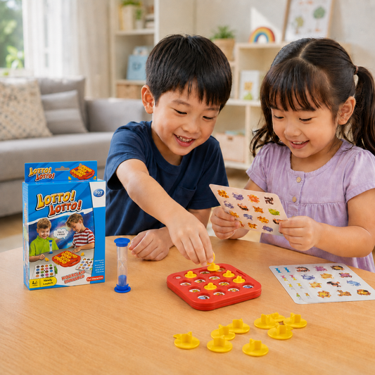 Play N Learn 707 Lotto Memory Game | Memory & Observation Skills