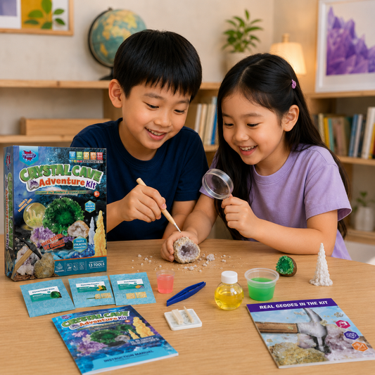 Play N Learn Big Bang Science Crystal Cave Adventure | Geology Science Kit for Kids