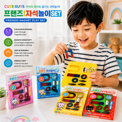 Play N Learn Mini Magnet Set | Science Party Gift for Kids | Random Colour