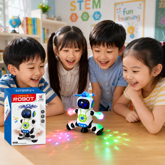 Play N Learn Dancing Robot | Interactive Musical Toy with Lights & Sounds