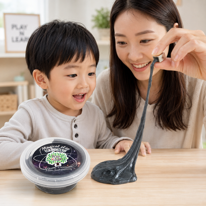 Play N Learn Magical Clay Magnetic Putty Silver | Imaginative Party Gift