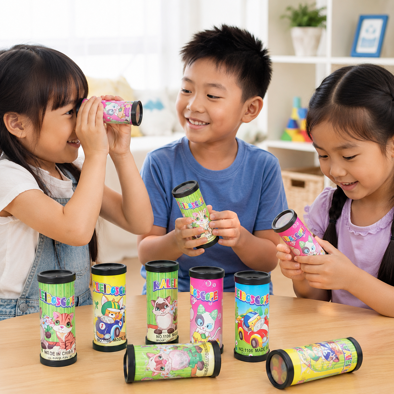 Play N Learn Mini Kaleidoscope Toy | Party Gift (Random Design)