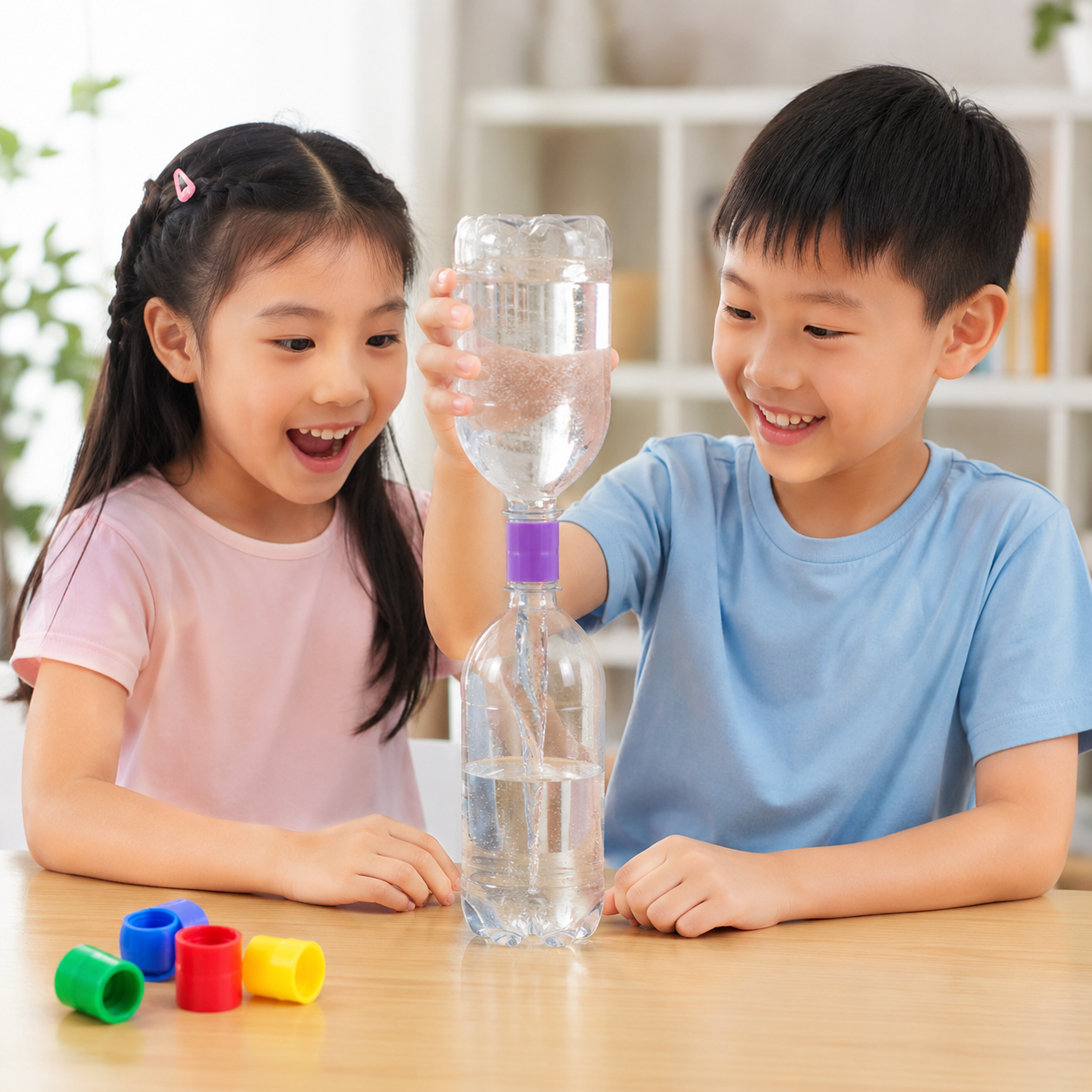 Play N Learn Vortex Tube Science Educational Toy | Tornado Experiment (Random Colour) 1 Piece