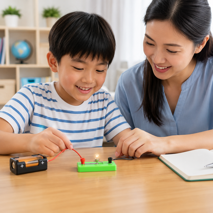 Play N Learn Science Experiment Component Bulb Holder | Circuit Building Teaching Resource (1 Piece)
