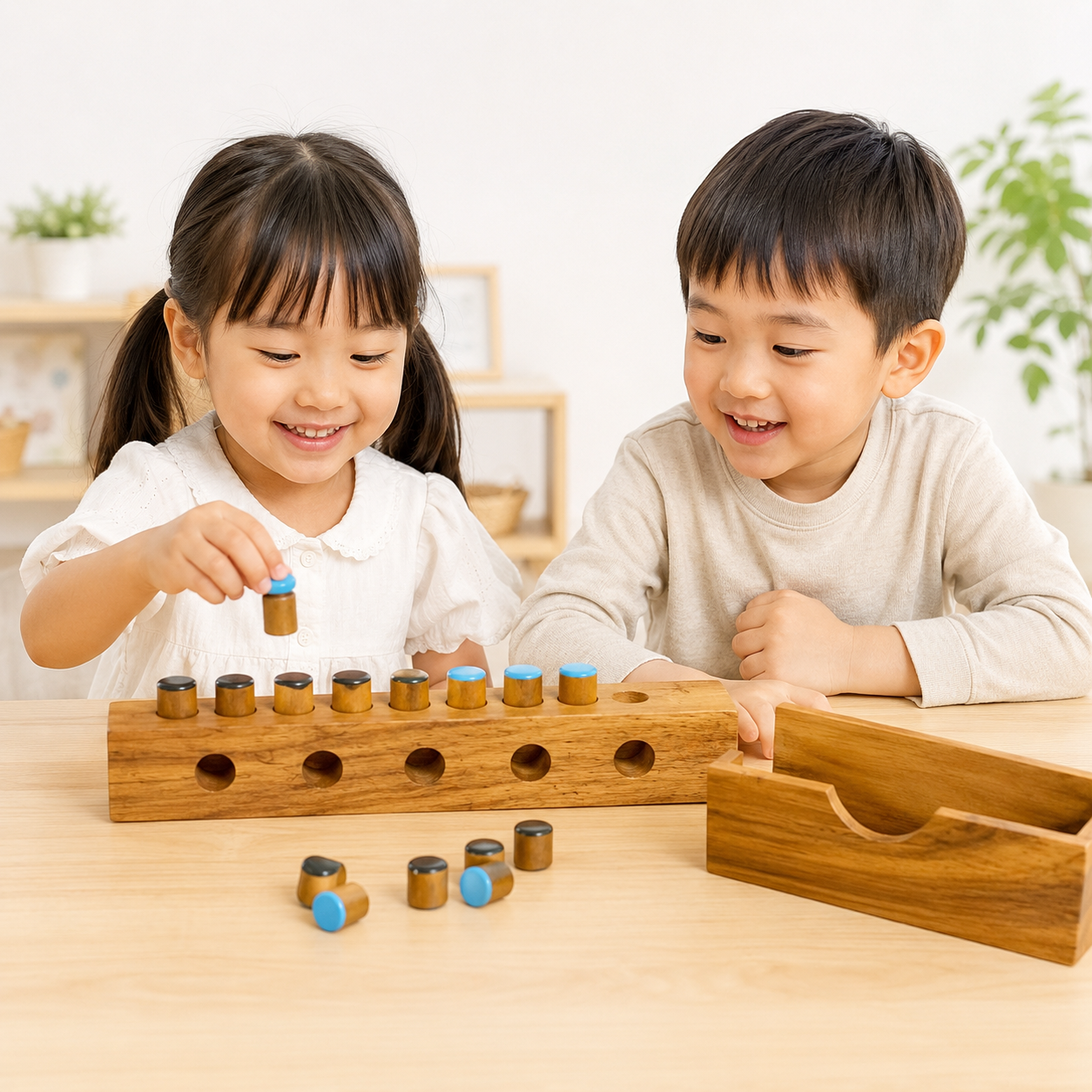 Play N Learn Smart Mathematics Wooden Frogs Game | Logic & Problem-Solving Puzzle