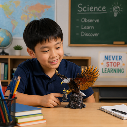 Play N Learn 3D Crystal Eagle | Jigsaw Puzzle Building & Spatial Skills