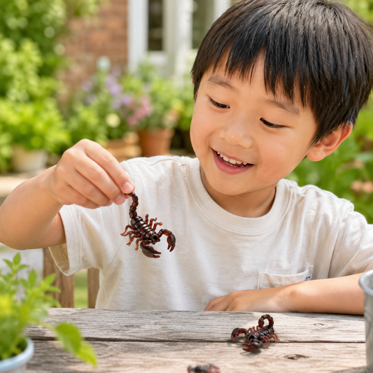 Play N Learn Battery-Operated Moving Scorpion Toy | Fun Playtime Companion for Kids & Pets