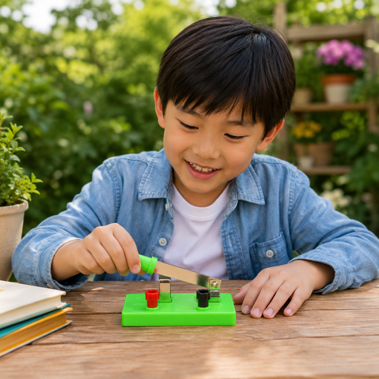 Play N Learn Science Experiment Knife Switch | Electrical Circuit Component (1 Piece)