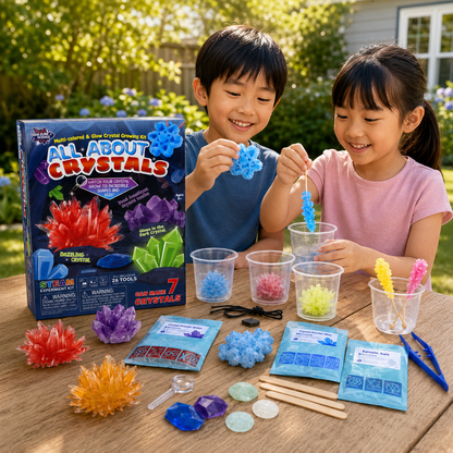 Play N Learn Big Bang Science Magic Crystal Kit | STEM Underwater Crystal Garden