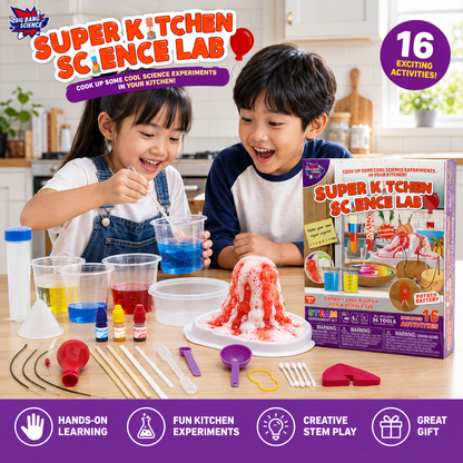 Play N Learn Big Bang Science in the Kitchen Experiments Kit | 10 STEM Activities