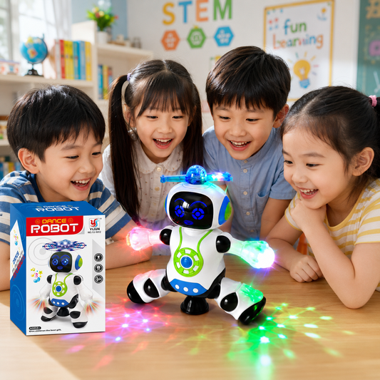 Play N Learn Dancing Robot | Interactive Musical Toy with Lights & Sounds
