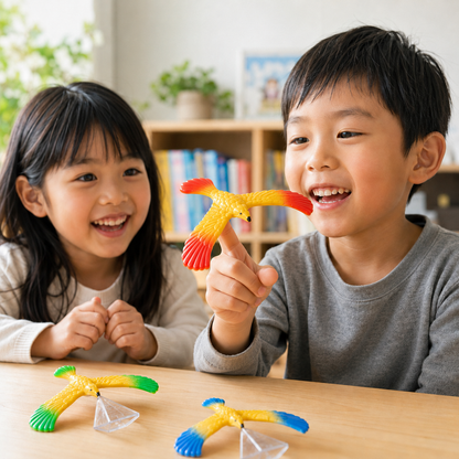 Science Educational Toy For Kids Play N Learn Party Gift Balancing Bird Random colour