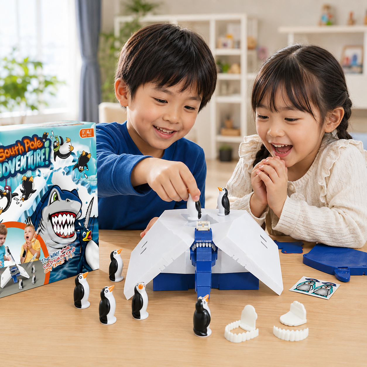 Play N Learn South Pole Adventure Board Game | Strategy & Family Fun