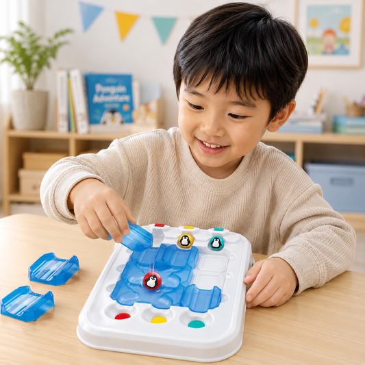 Play N Learn Penguin Adventure Puzzle Game | STEM Logical Reasoning