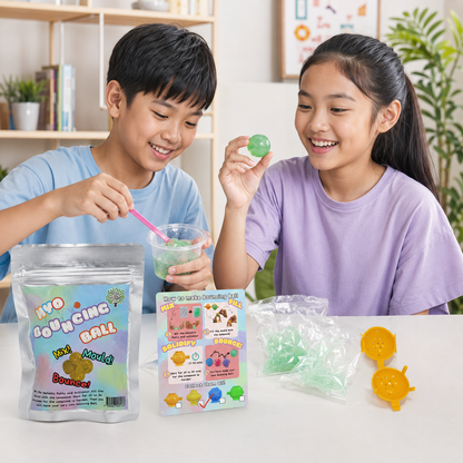 Play N Learn Create & Make Your Own Bouncing Ball Kit | DIY STEAM Activity