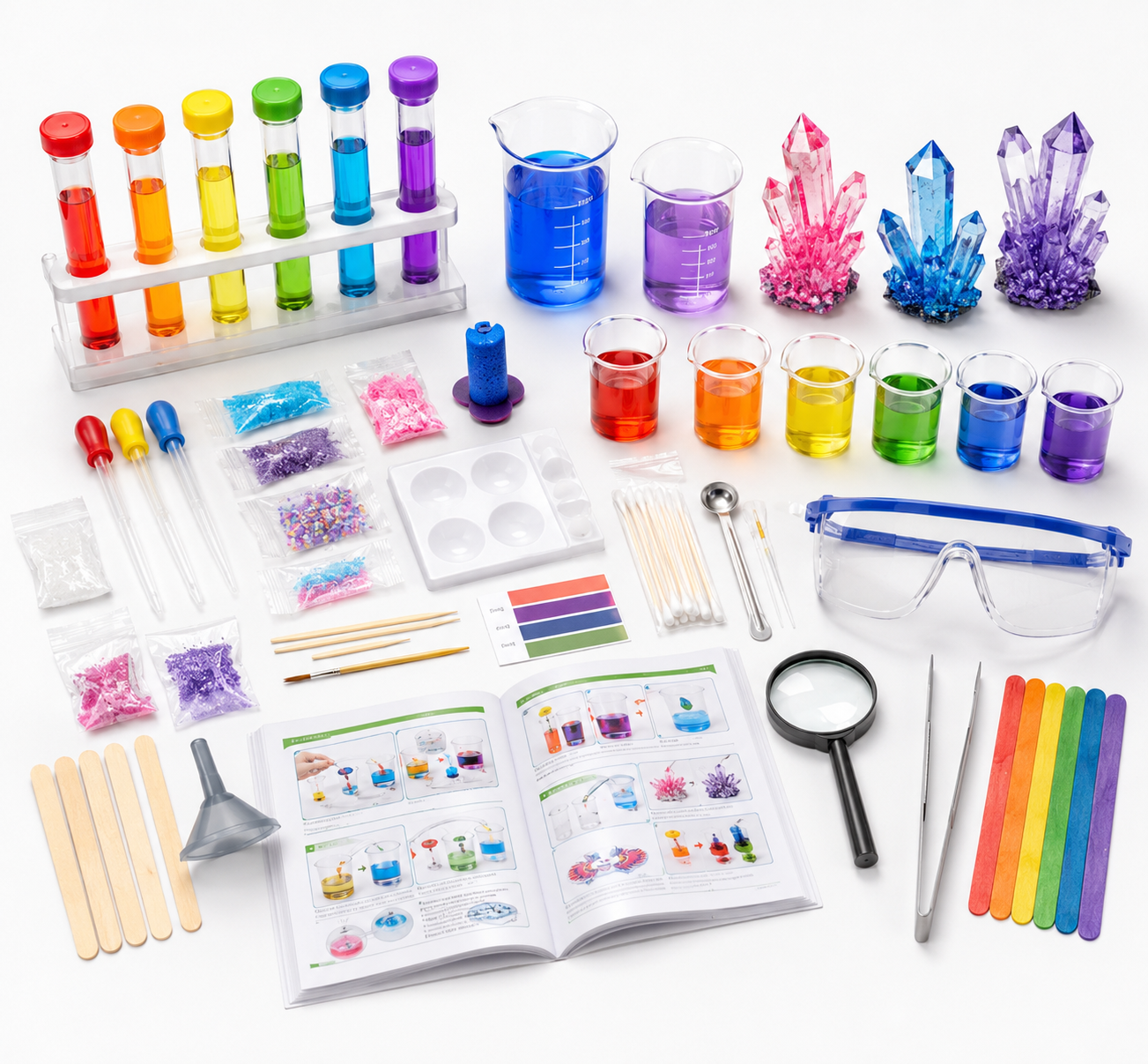 Play N Learn Big Bang I Like Science Fun Experiments Kit for Kids | 13 STEM Activities