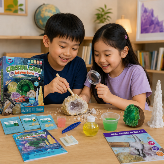 Play N Learn Big Bang Science Crystal Cave Adventure | Geology Science Kit for Kids