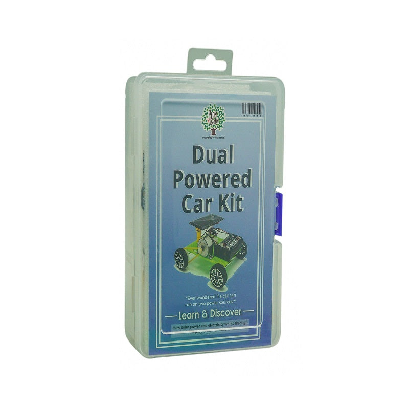 Self Assembly Dual Powered Solar and Battery Powered Car Science Toy Teaching Resource