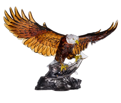 Play N Learn 3D Crystal Eagle | Jigsaw Puzzle Building & Spatial Skills