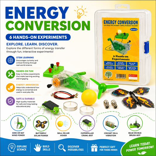 Play N Learn 6 Experiments on Energy Conversion | STEM Science Kit for Kids