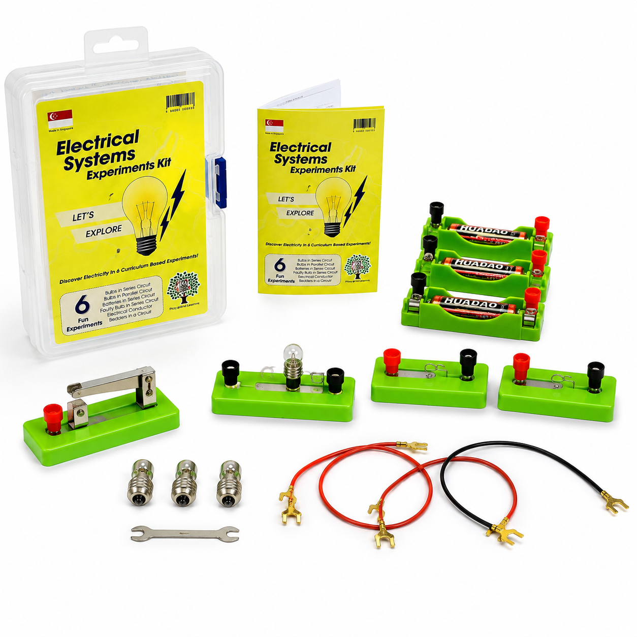 Play N Learn 6 Experiments on Electrical Systems | MOE-Aligned Primary 5 Science Kit