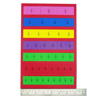 Play N Learn Smart Mathematics Fractions Kit | Upper Primary Math Learning Resource