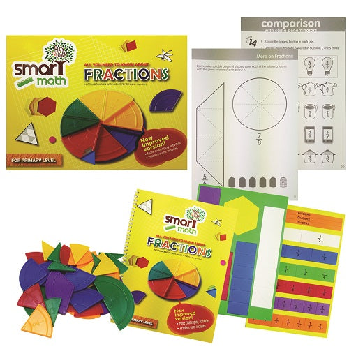 Play N Learn Smart Maths Fractions for Lower Primary Fun with Maths Skills Teaching Resource