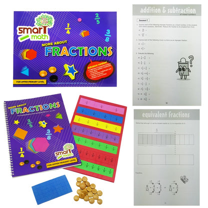 Play N Learn Smart Mathematics Fractions Kit | Upper Primary Math Learning Resource