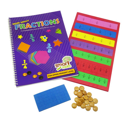 Play N Learn Smart Mathematics Fractions Kit | Upper Primary Math Learning Resource