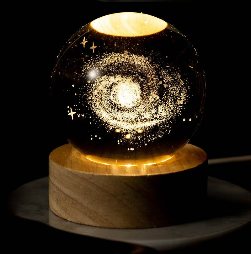 Unique Futuristic Artistic 3D Lamp Nightlight Deco