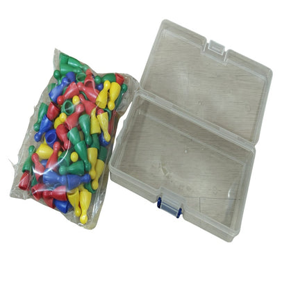 Play N Learn Game Tokens & Counters | Colourful Board Game Pieces for Kids