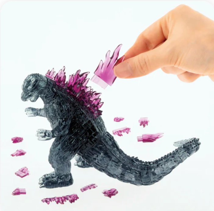 Jigsaw 3D Crystal Puzzle Godzilla