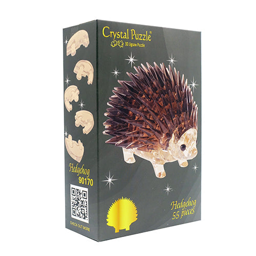Jigsaw 3D Crystal Puzzle Hedgehog Gift