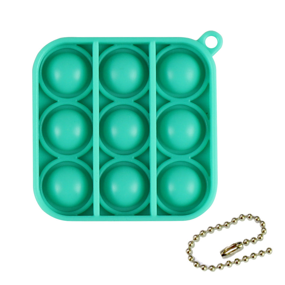 Play N Learn Educational Fidget Toy Stress Reliever  IQ Pop Bubble Keychain  Random Colour 1 Piece