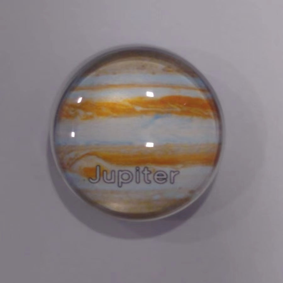 Solar System Fridge Magnets 9 planets with Sun