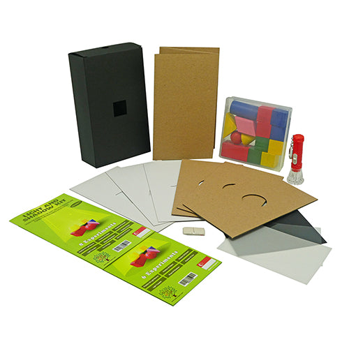 STEM Science Play N Learn 8 Experiments on Light and Shadow Educational Toy Teaching Resource