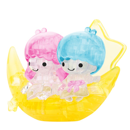 Play N Learn Sanrio Little Twin Stars Moon 3D Crystal Puzzle – 51-Piece Display Model