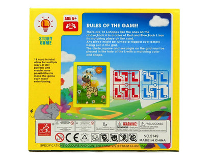 Play N Learn L Shape Matching Board Game | Math Skills & Logic Puzzle Challenge