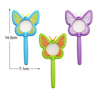 Play N Learn Cute Cartoon Pocket Magnifier for Kids | Outdoor Exploration Toy (Random Design)