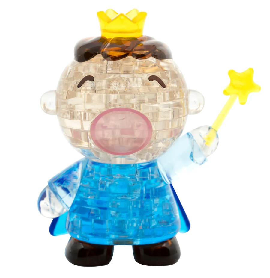 Jigsaw Puzzle Play N Learn 3D Crystal Puzzle Sanrio Minna No Tabo