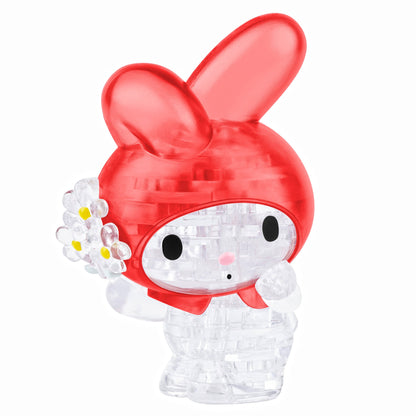 Play N Learn Sanrio My Melody Flower 3D Crystal Puzzle | Character Collectible & Spatial Learning