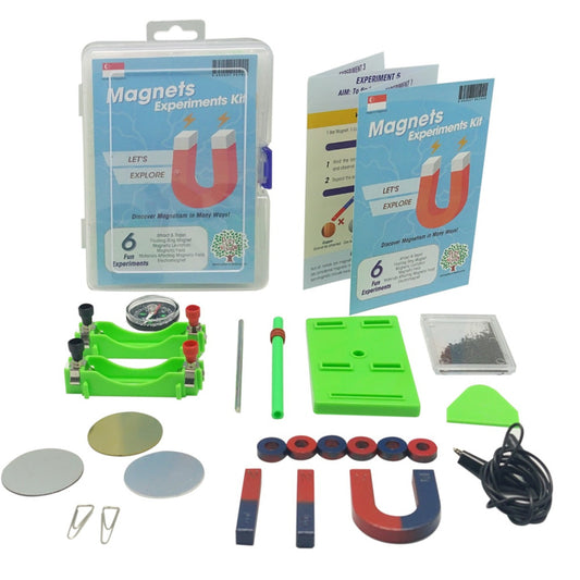 STEM Play N Learn 6 Experiments on Magnets Teaching Resource Learning Kit