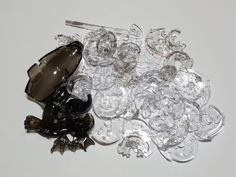 Jigsaw 3D Crystal Puzzle Play N Learn Penguin Mummy and Baby Gift Set