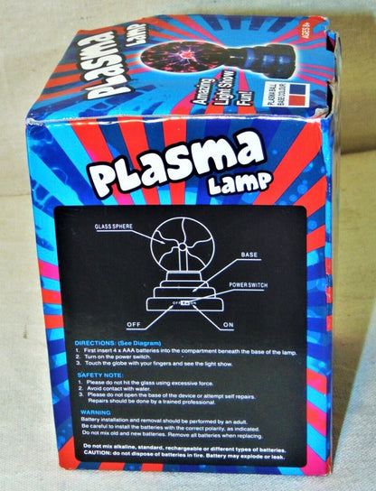Play N Learn Plasma Ball with USB Power Interface | Interactive Lightning Science Lamp