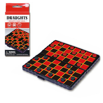 Play N Learn Mini Magnetic Travel Games | Ludo, Checkers, Reversi & Chinese Checkers