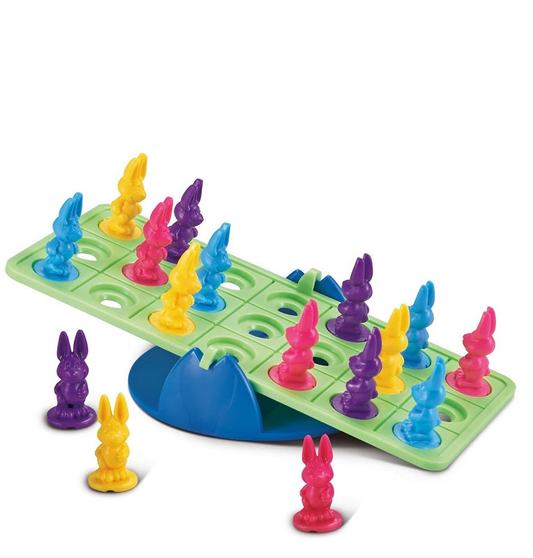 Problem Solving Math Skills Board Game Rabbit SeeSaw Balancing Game