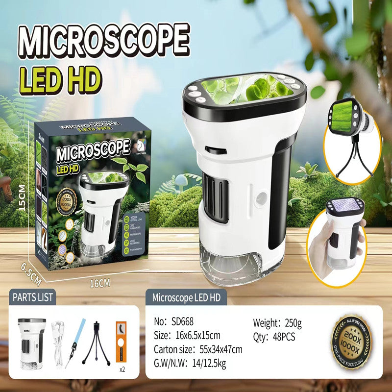 STEM Digital Microscope for Kids and School Uses