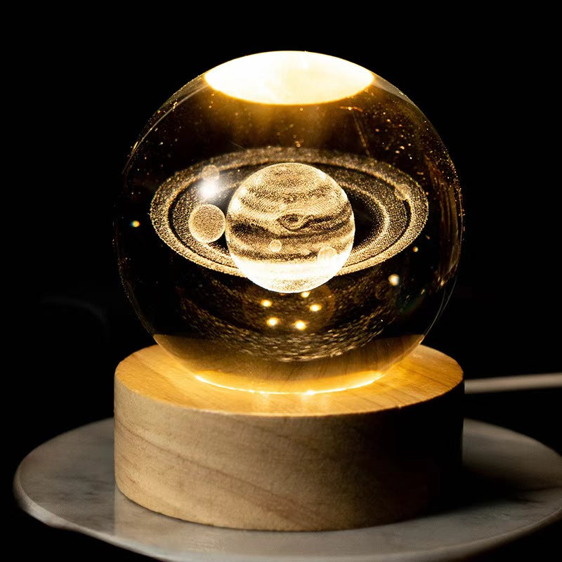 Unique Futuristic Artistic 3D Lamp Nightlight Deco